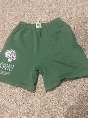 Green Graphic Athletic Shorts - Darc Sports SSDD NFGU